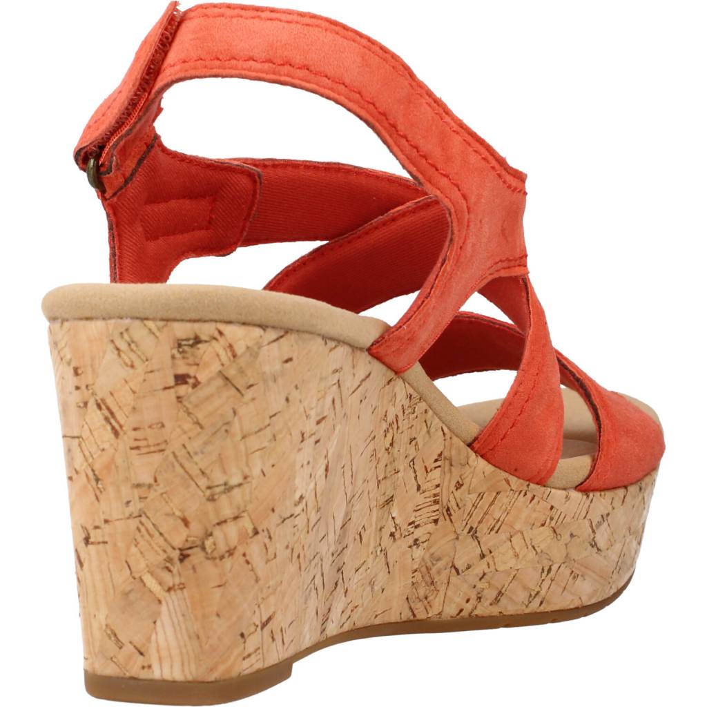 CLARKS  ROSE WAY en color NARANJA  (3)