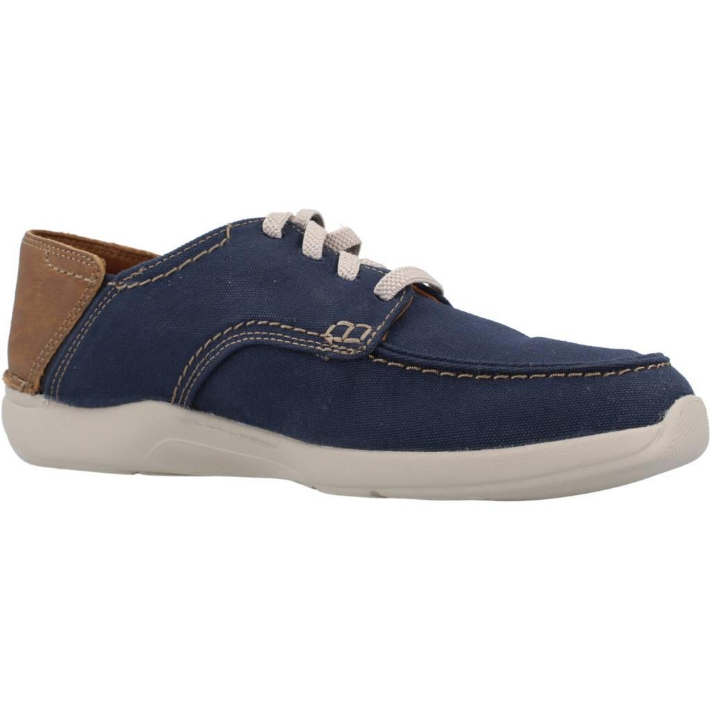 CLARKS GORWIN LACE en color AZUL  (5)