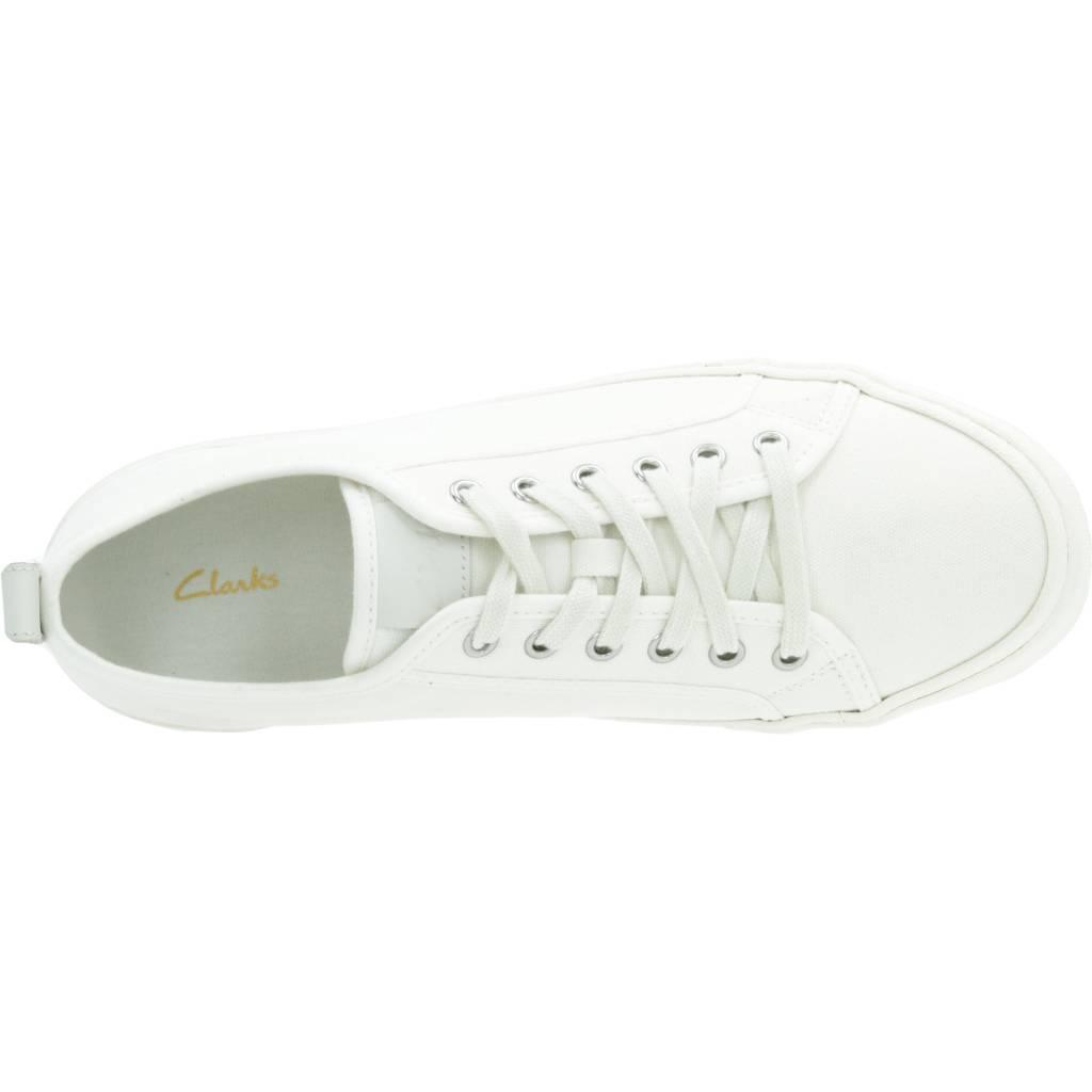 CLARKS ROXBY LACE en color BLANCO  (7)
