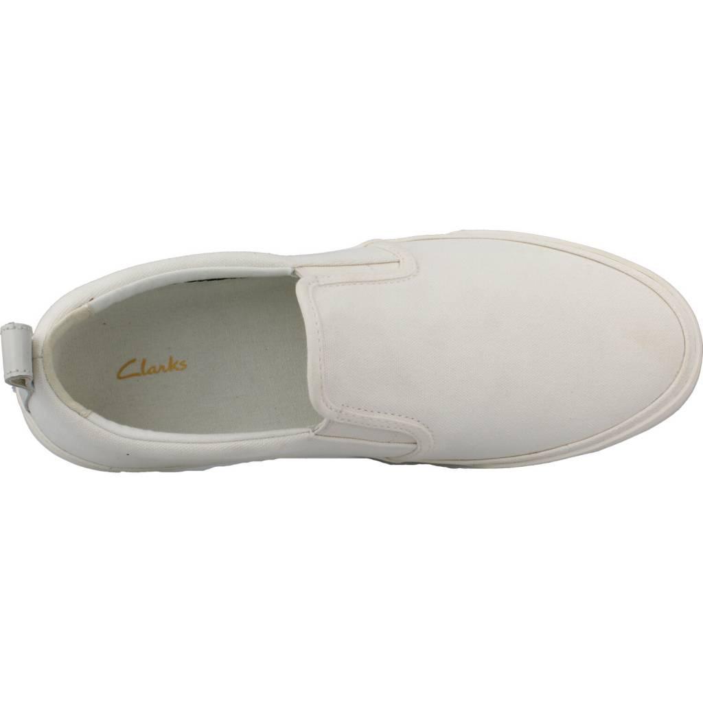 CLARKS  ROXBY STEP en color BLANCO  (7)