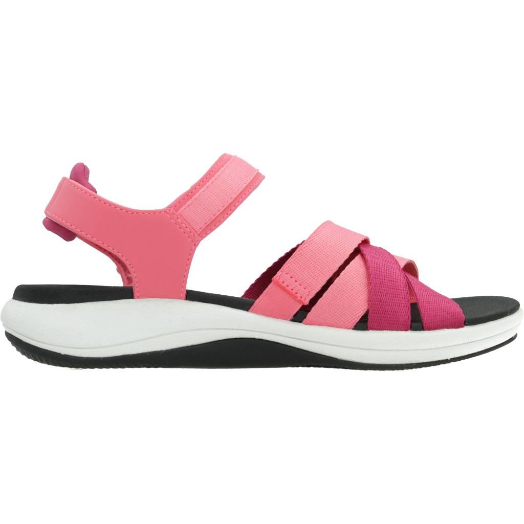 CLARKS MIRA TIDE BRIGHT en color ROSA  (4)