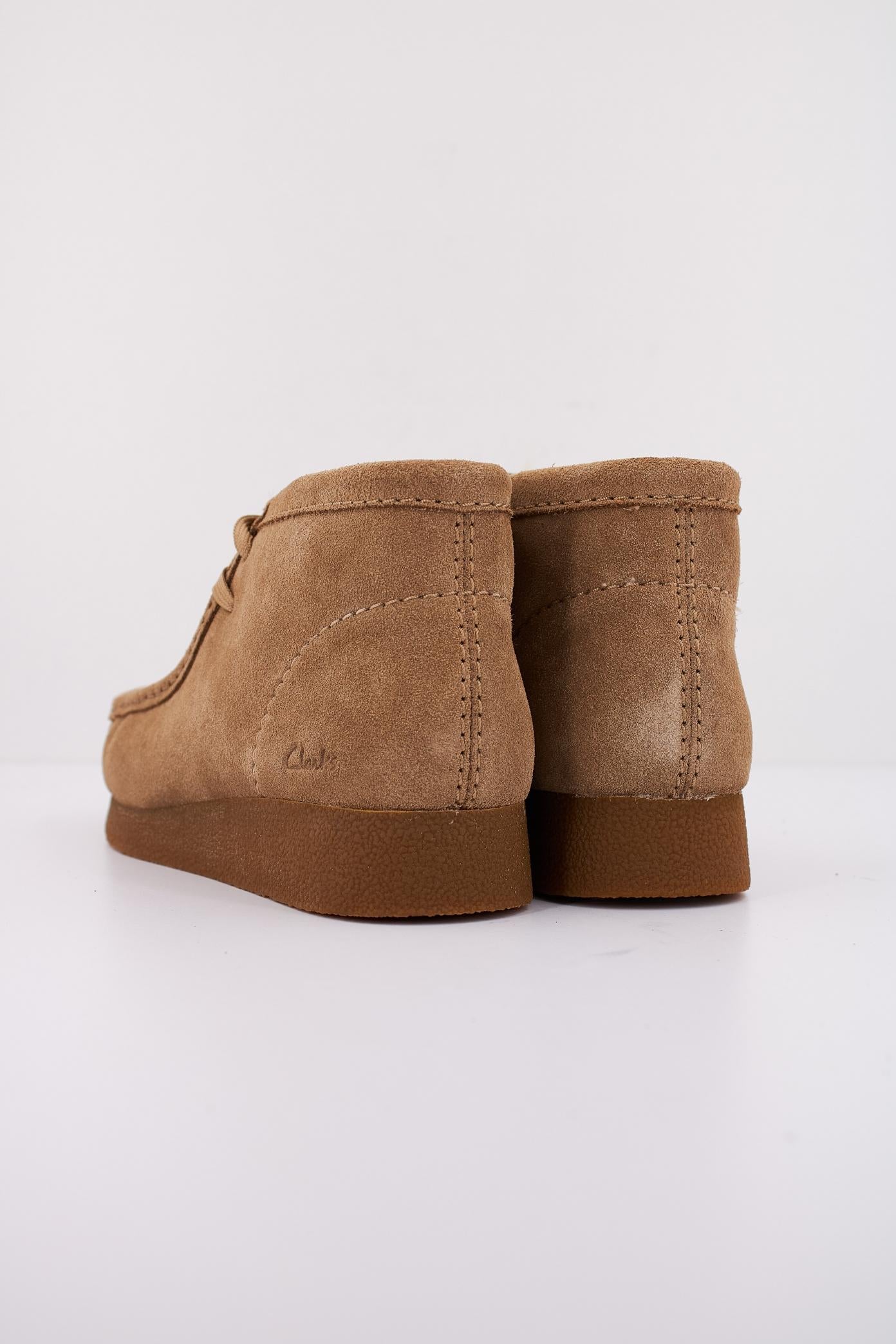 CLARKS WALLABEEEVOBT en color MARRON CLARO  (4)