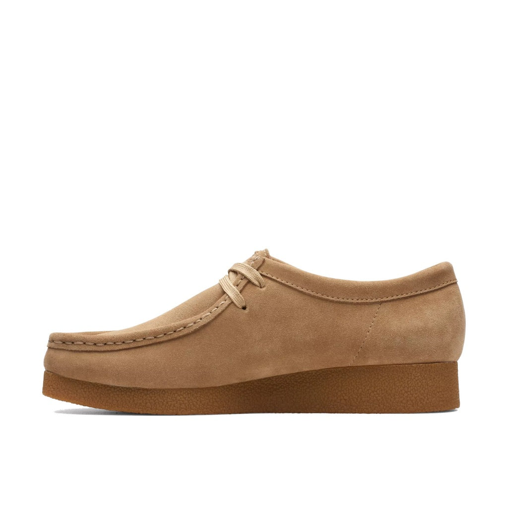 CLARKS WALLABEE EVO SHOE en color MARRON CLARO  (1)