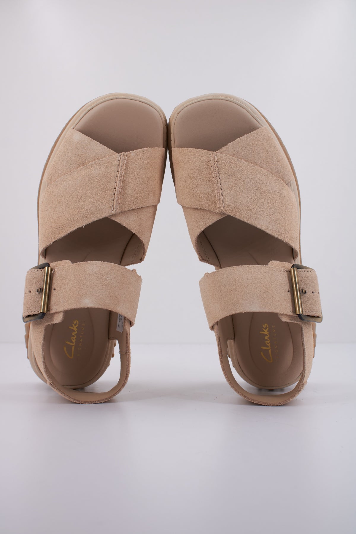 CLARKS EVAMAR WISH en color MARRON CLARO  (3)