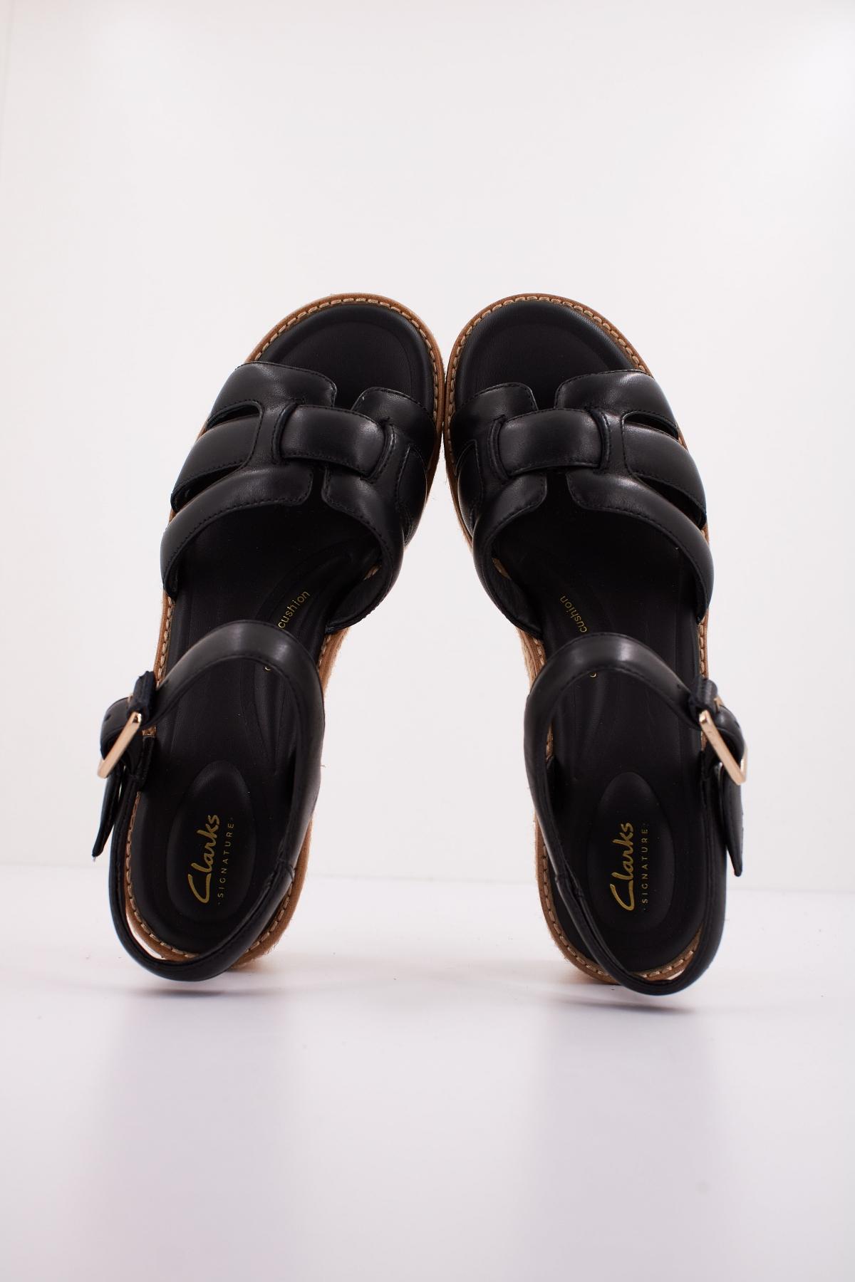 CLARKS COLEDALE STRAP en color NEGRO  (3)