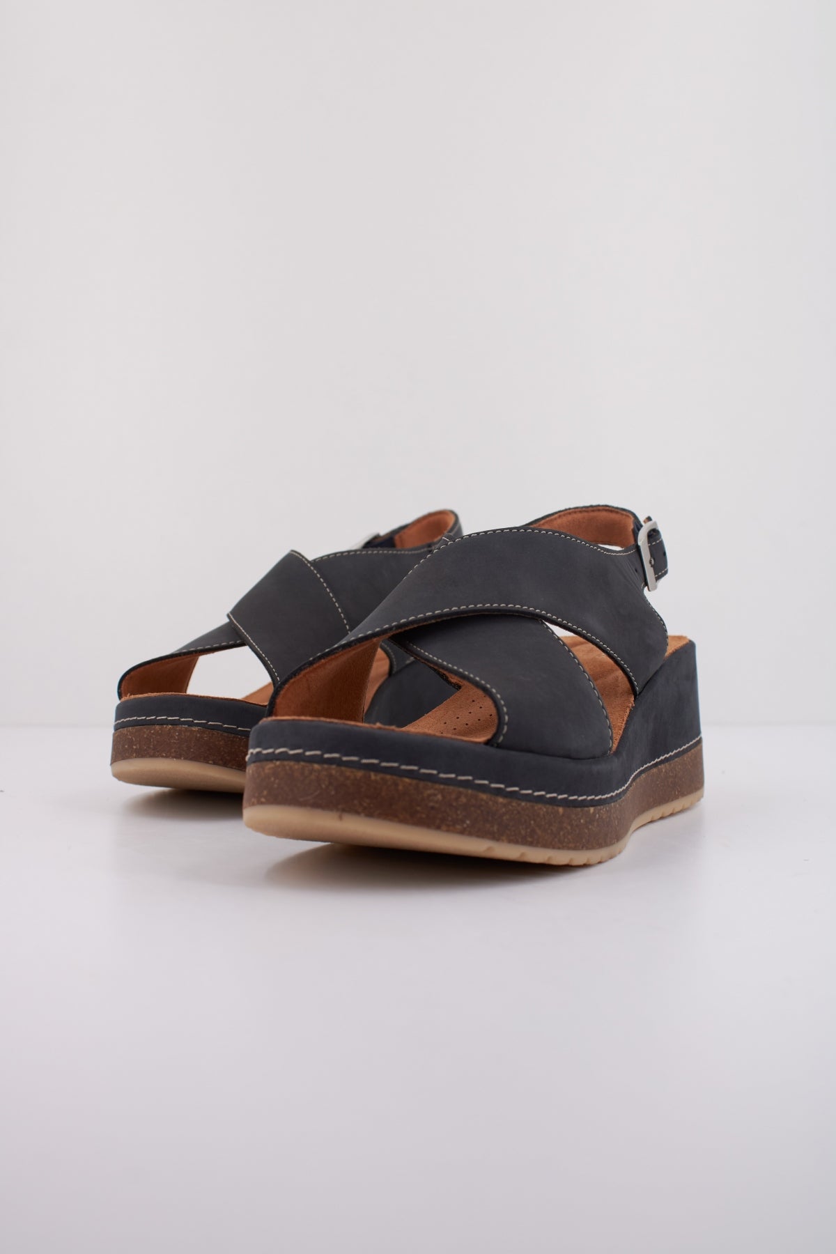 CLARKS KASSANDA STEP en color AZUL  (2)