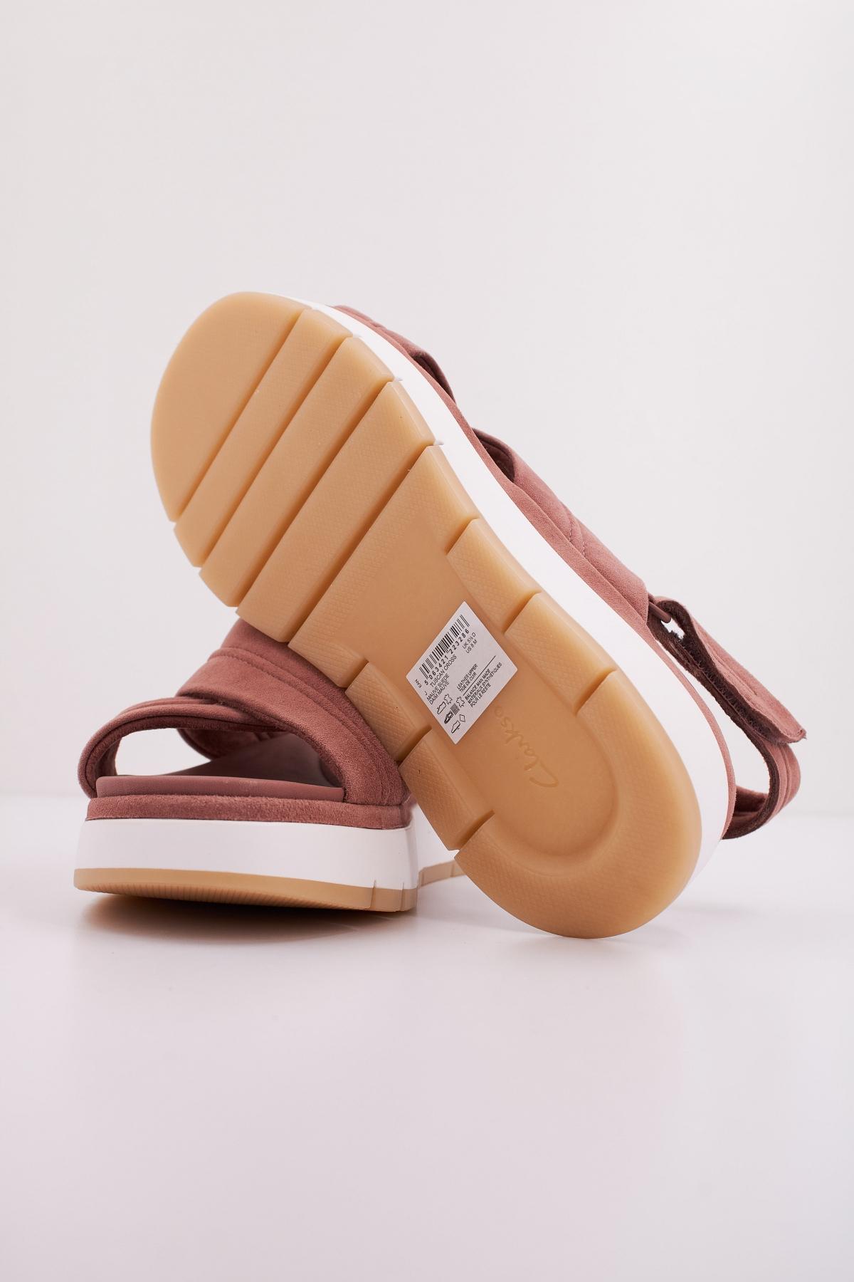 CLARKS TUSCAN CROSS en color ROSA  (5)