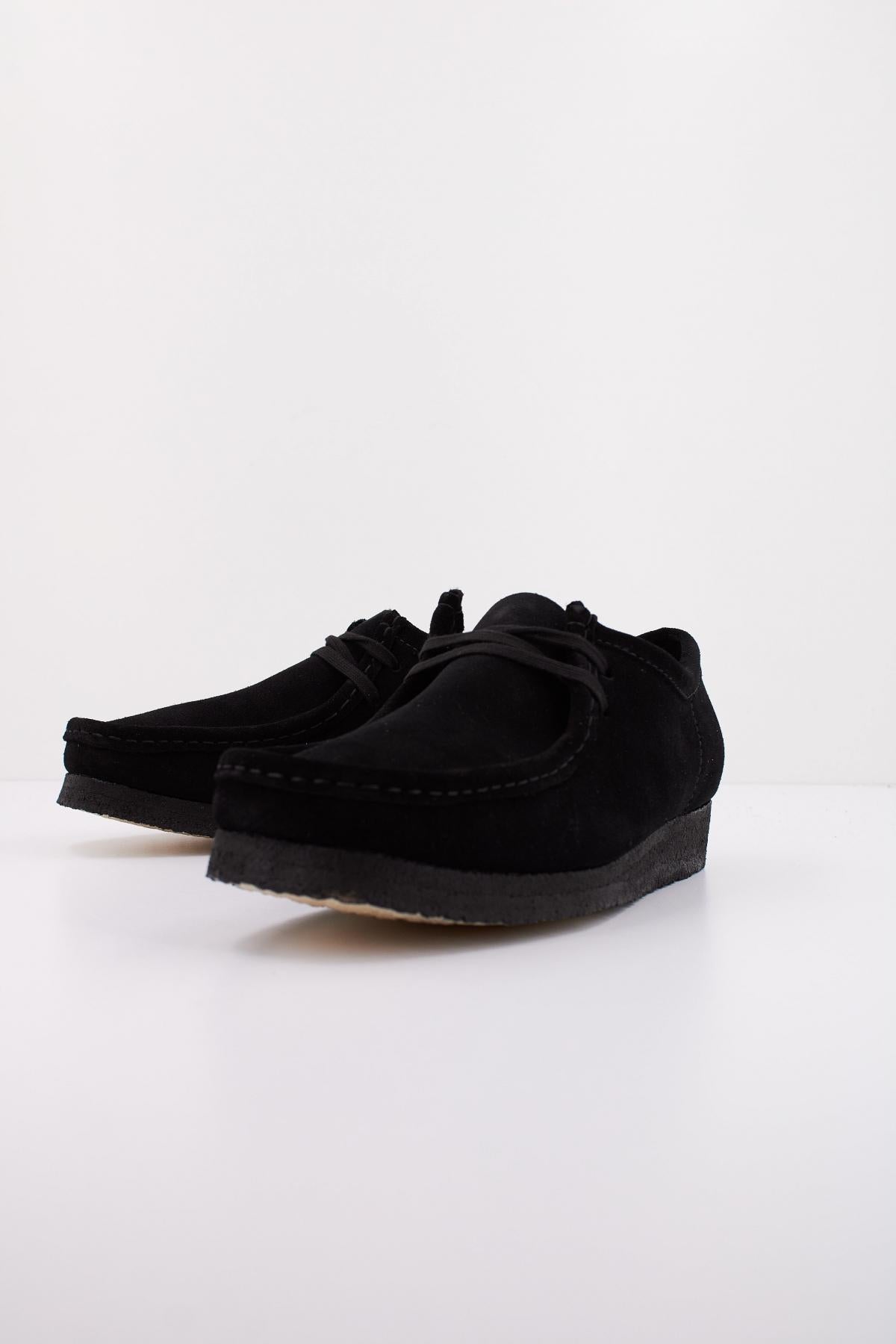CLARKS WALLABEE en color NEGRO  (2)