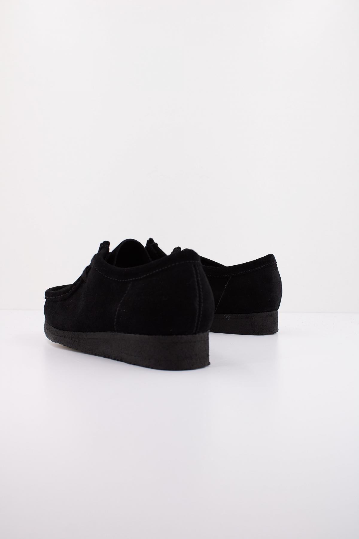 CLARKS WALLABEE en color NEGRO  (4)
