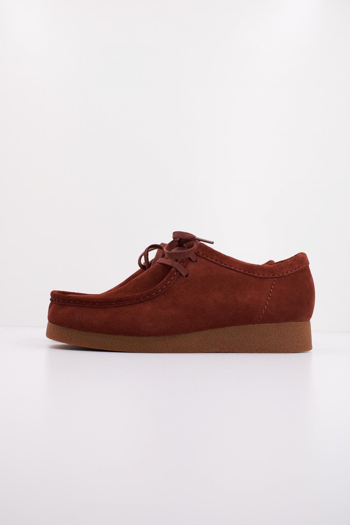 CLARKS WALLABEE EVOBT en color BURDEOS  (1)