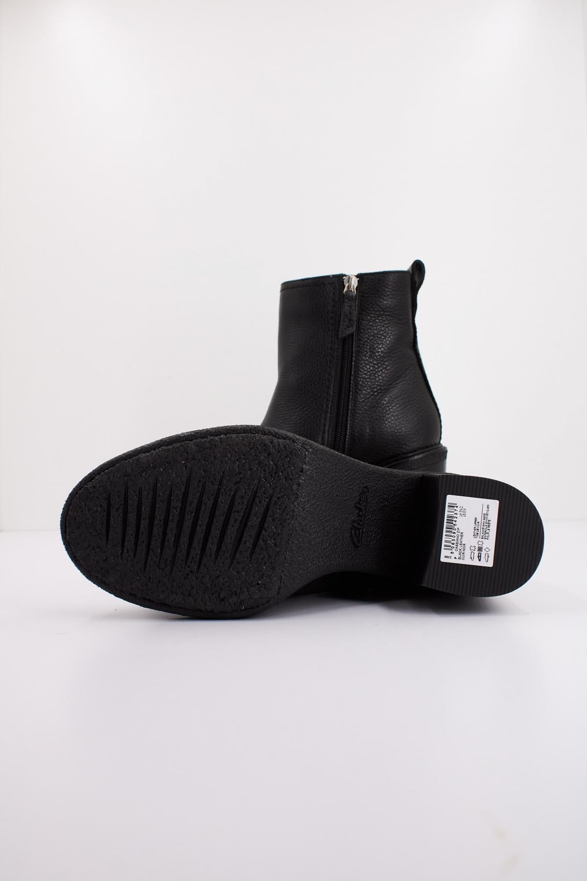 CLARKS CASSIANO ZIP en color NEGRO  (5)