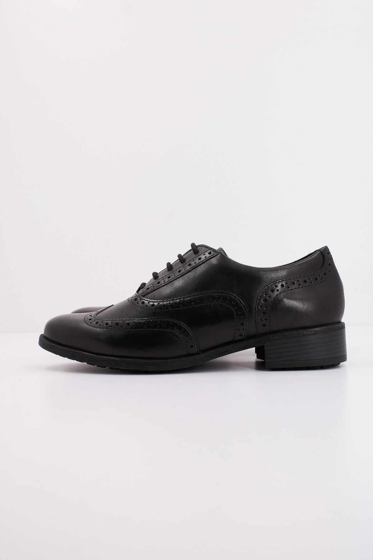 CLARKS HAVISHAM OAK LEATHER en color NEGRO  (1)