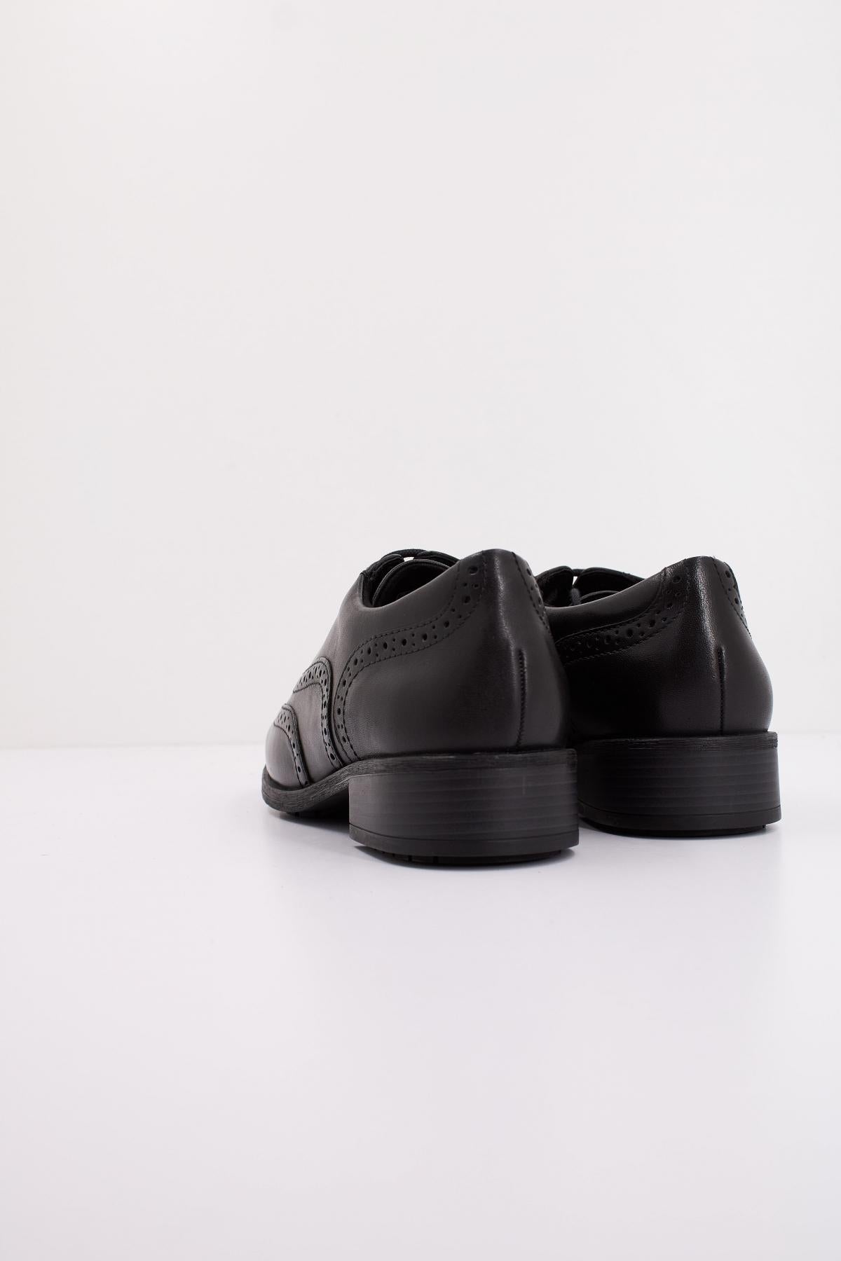 CLARKS HAVISHAM OAK LEATHER en color NEGRO  (4)
