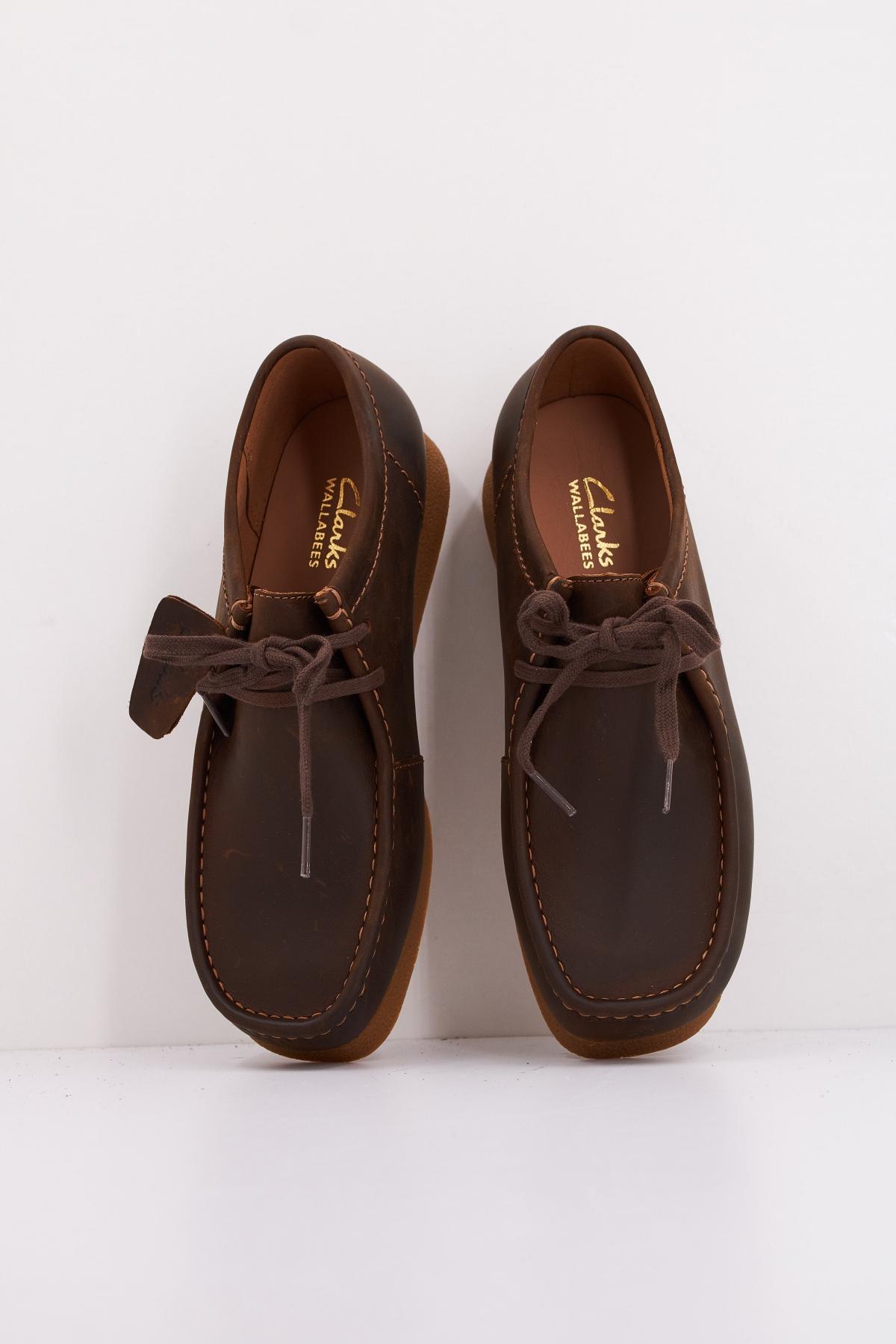CLARKS WALLABEEEVO en color MARRON  (3)