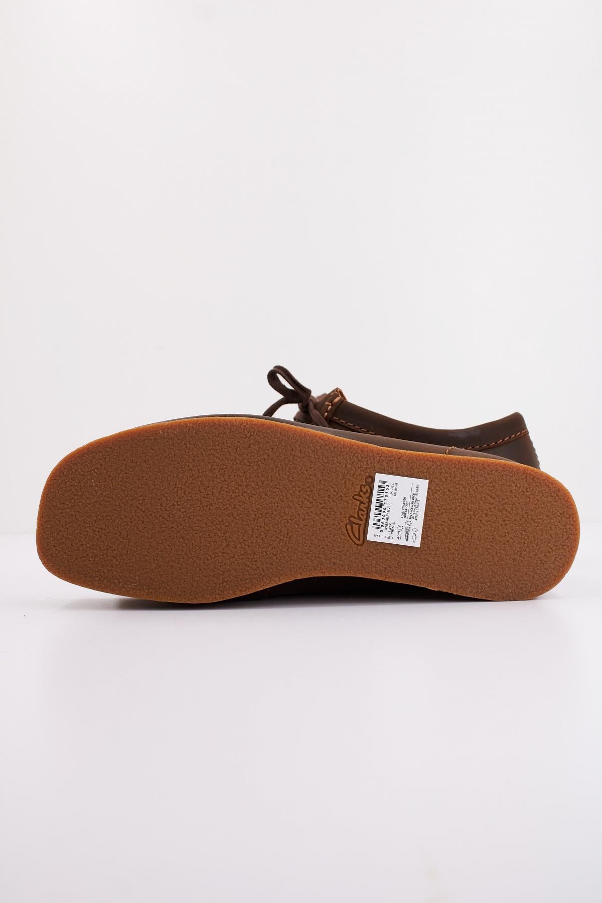 CLARKS WALLABEEEVO en color MARRON  (5)