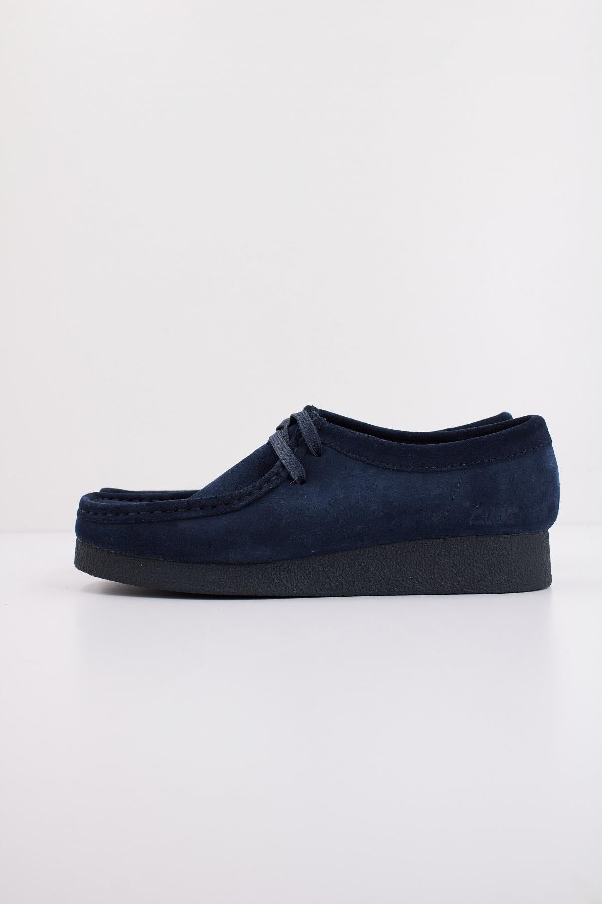 CLARKS WALLABEEEVOSH en color AZUL  (1)