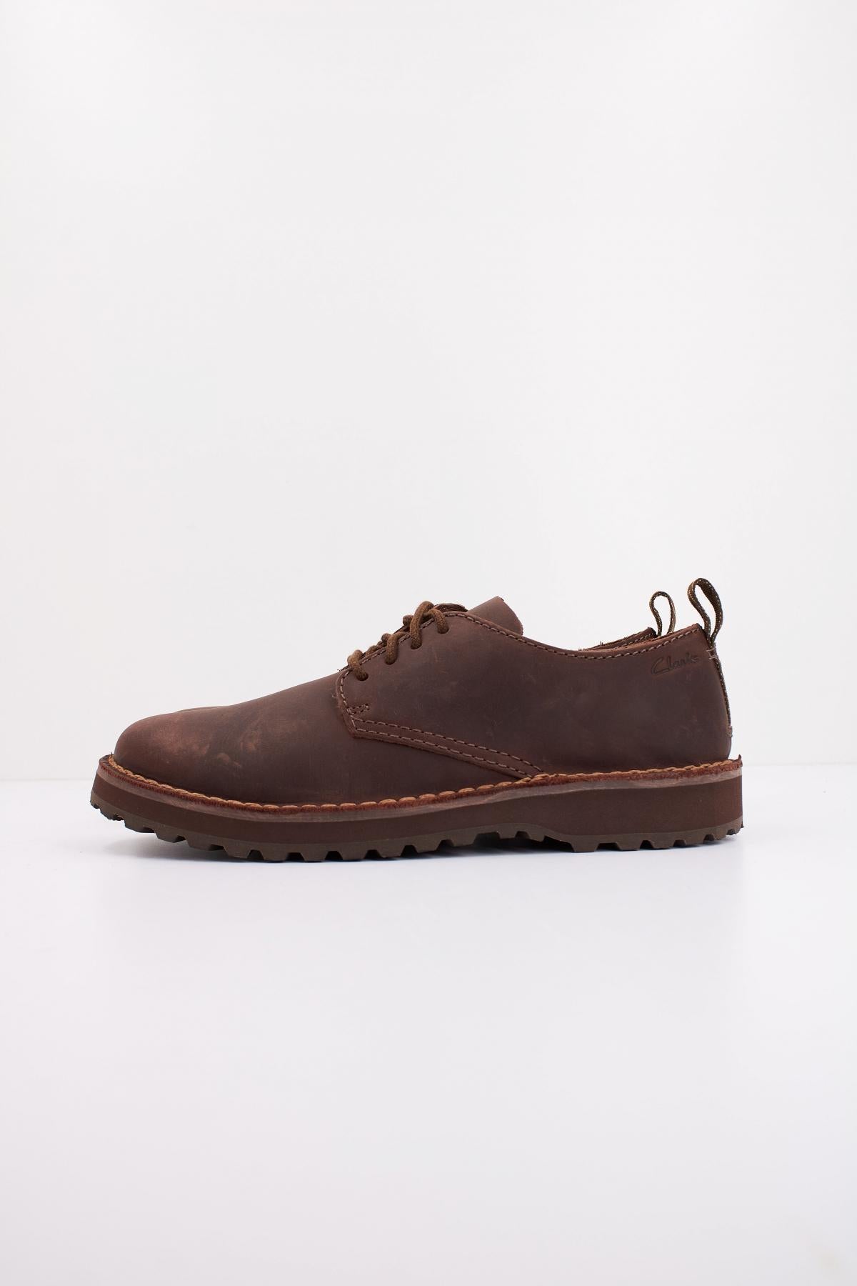CLARKS SOLSBURY LACE en color MARRON  (1)