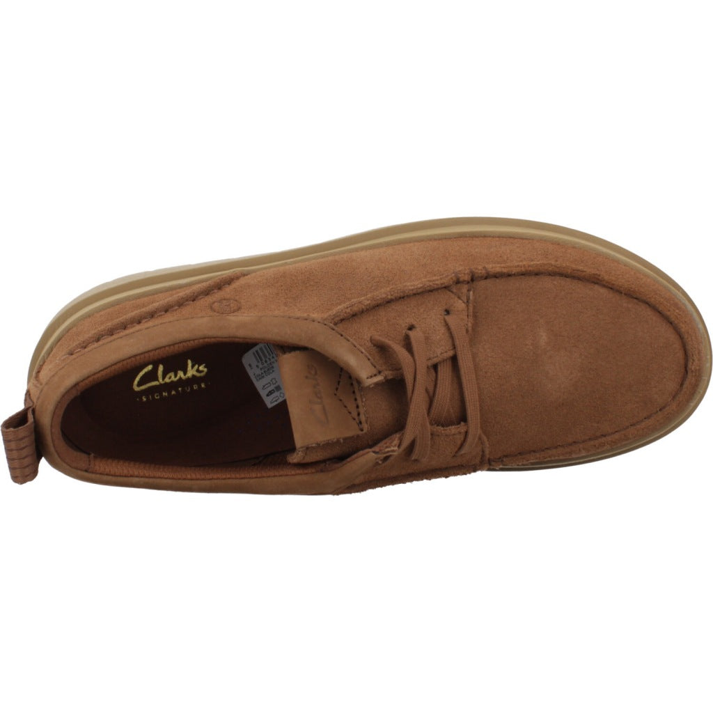 CLARKS POLDEN MOC en color MARRON  (7)