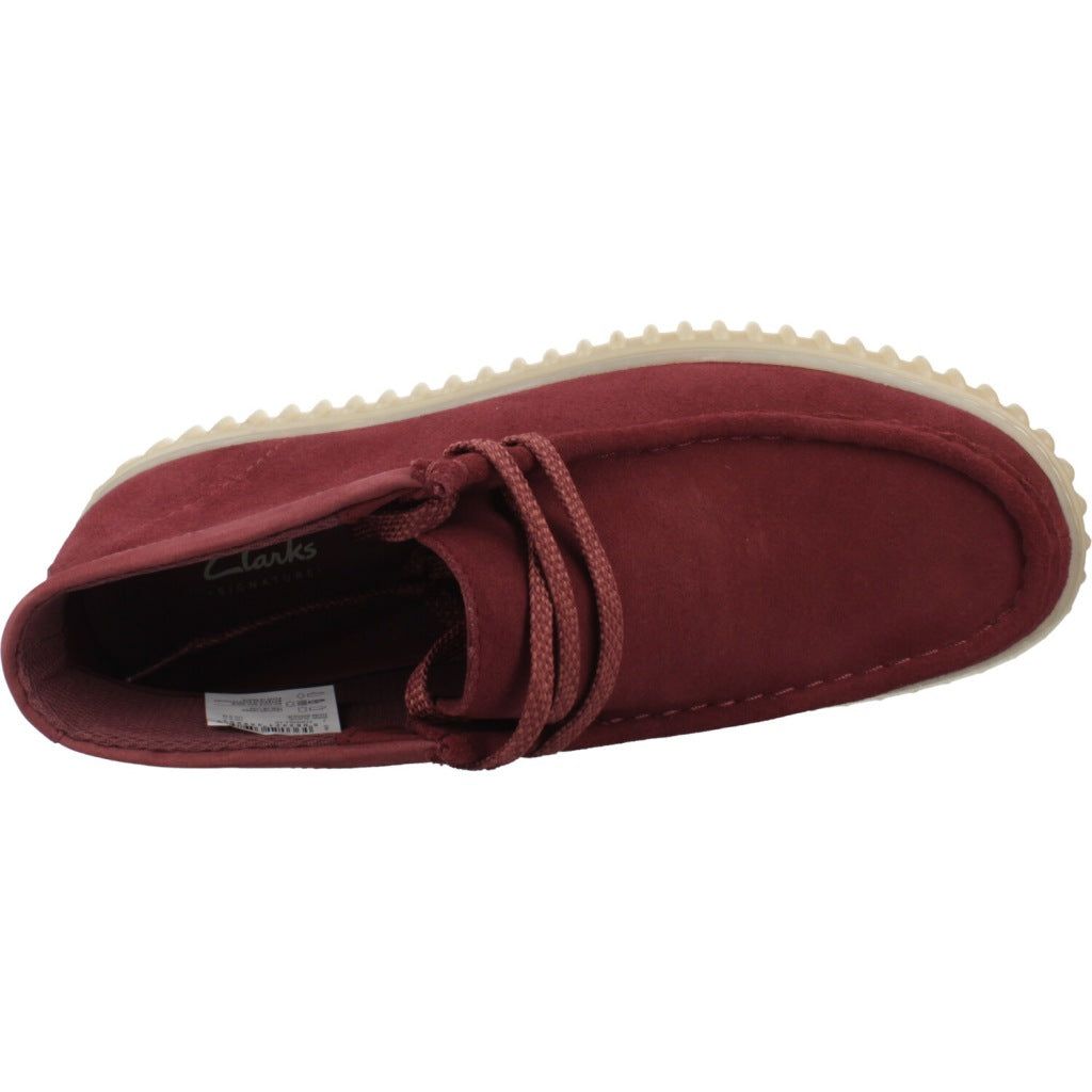 CLARKS TORHILL HI en color BURDEOS  (7)