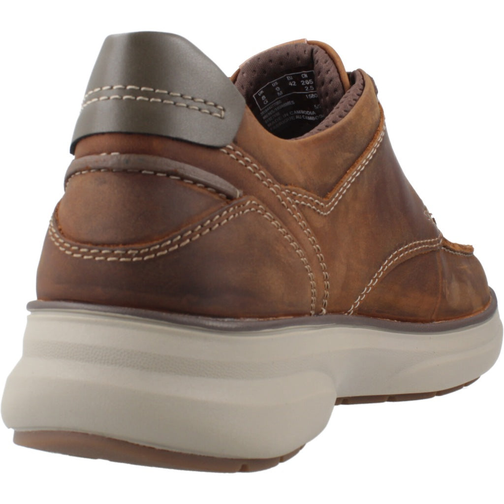 CLARKS MULLAN MOC en color MARRON  (3)