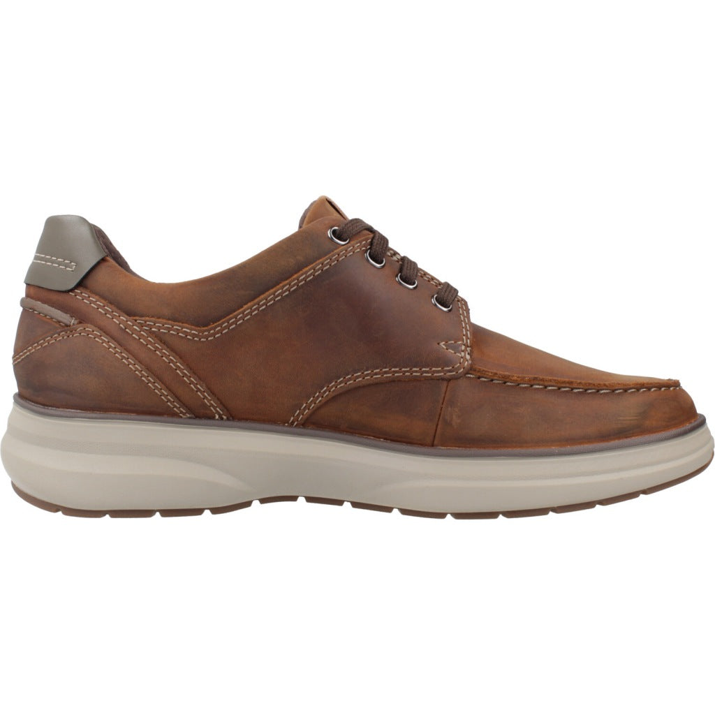 CLARKS MULLAN MOC en color MARRON  (4)