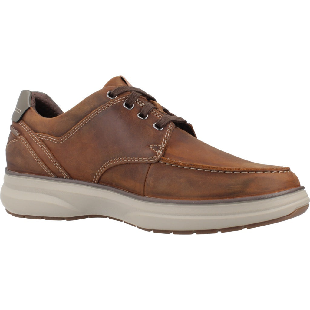 CLARKS MULLAN MOC en color MARRON  (5)