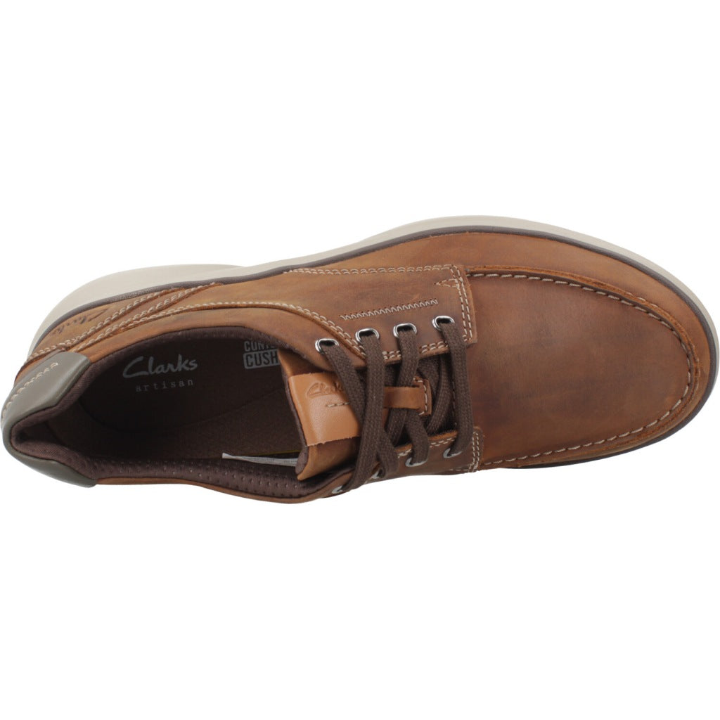 CLARKS MULLAN MOC en color MARRON  (7)