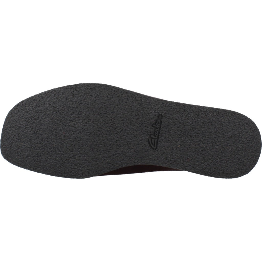 CLARKS WALLABEE EVO SH en color BURDEOS  (6)