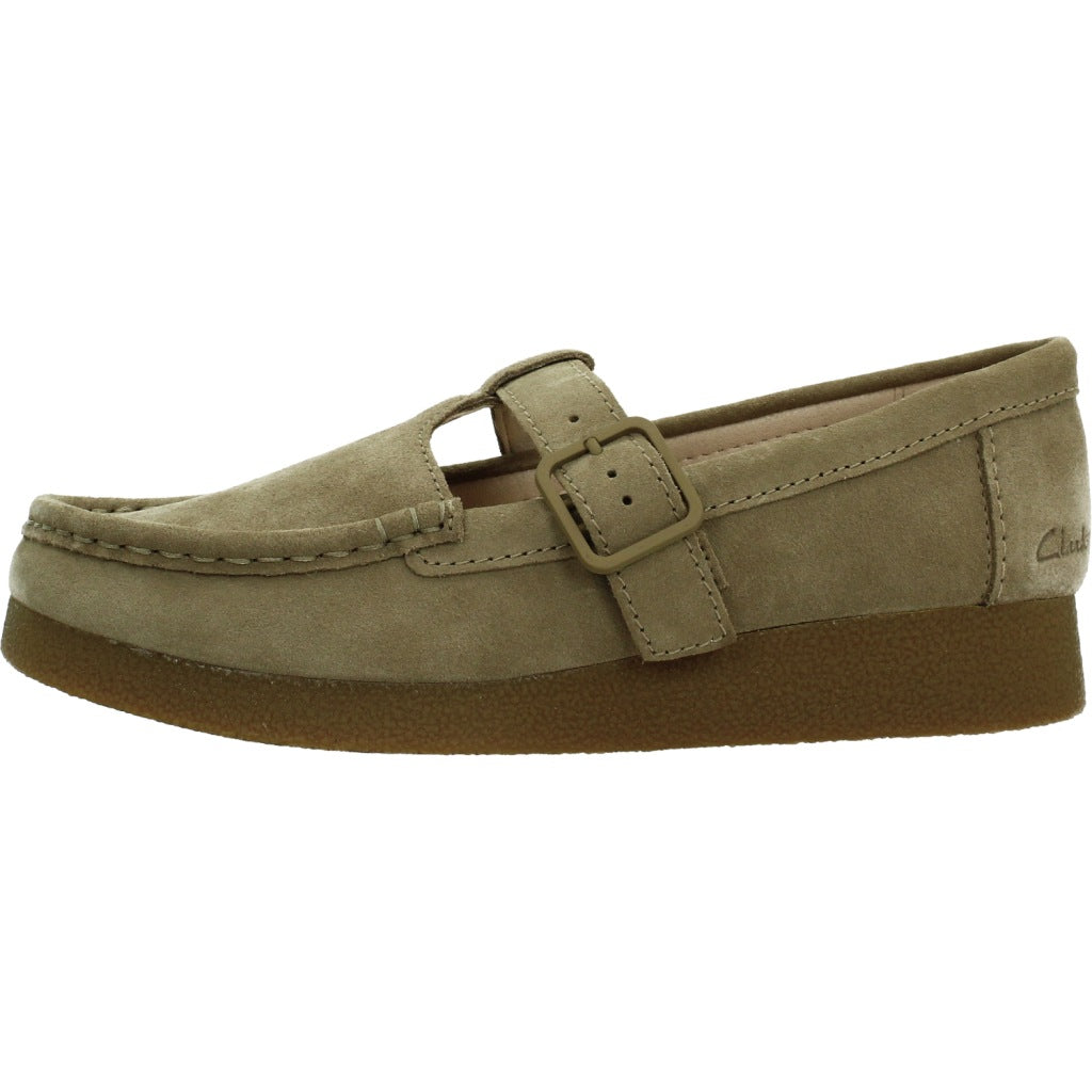 CLARKS MOCASINES en color MARRON CLARO  (2)