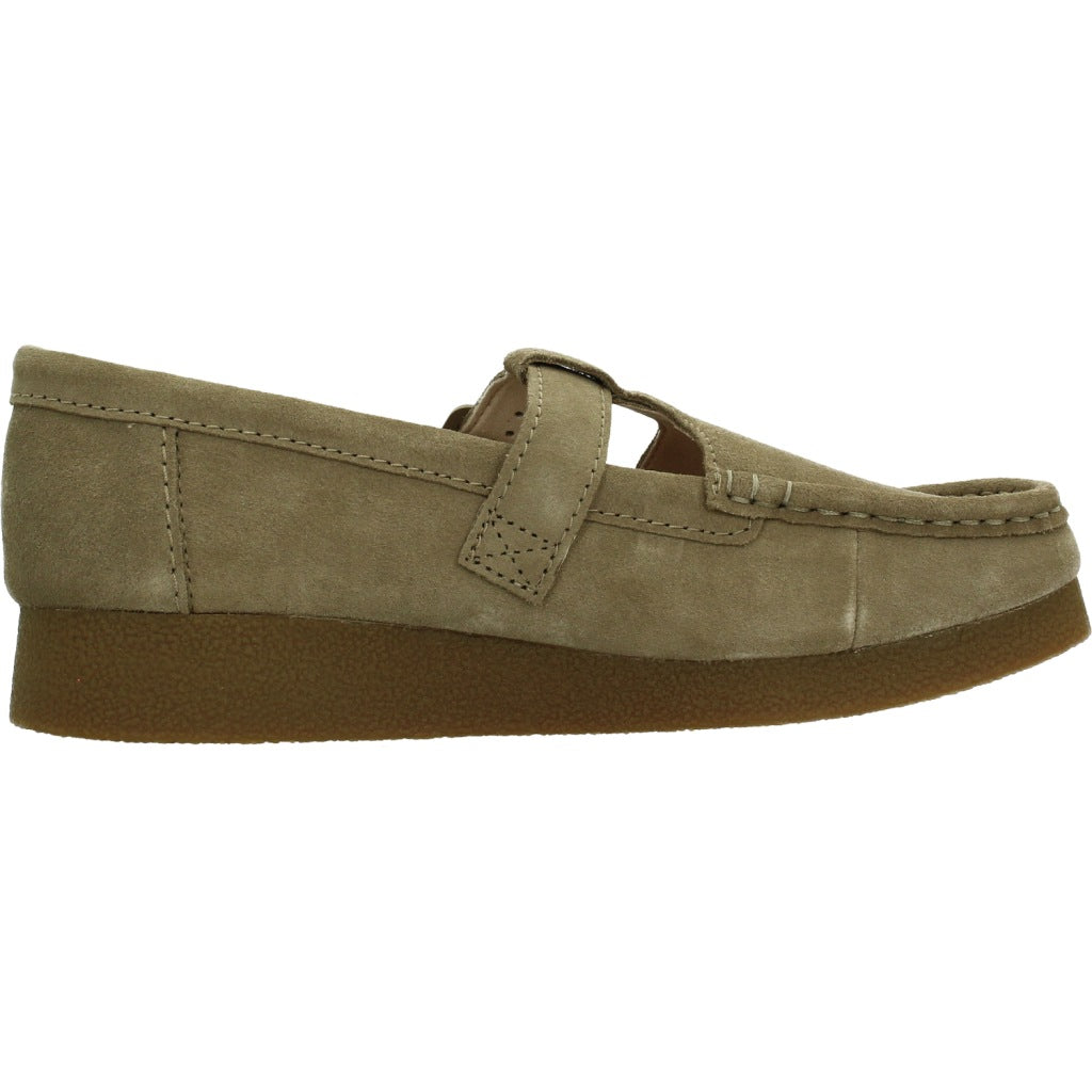 CLARKS MOCASINES en color MARRON CLARO  (4)