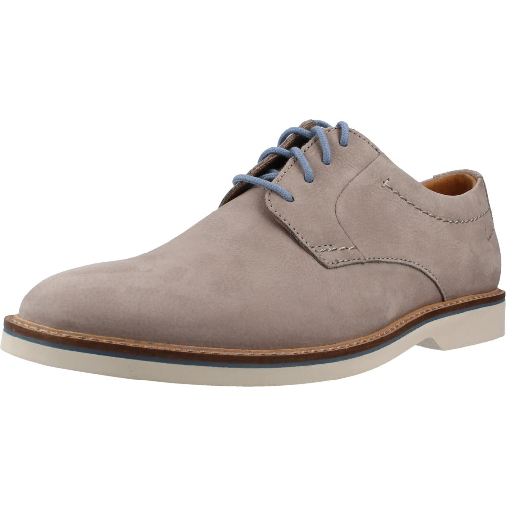 CLARKS ATTICUS LTLACE en color GRIS  (1)