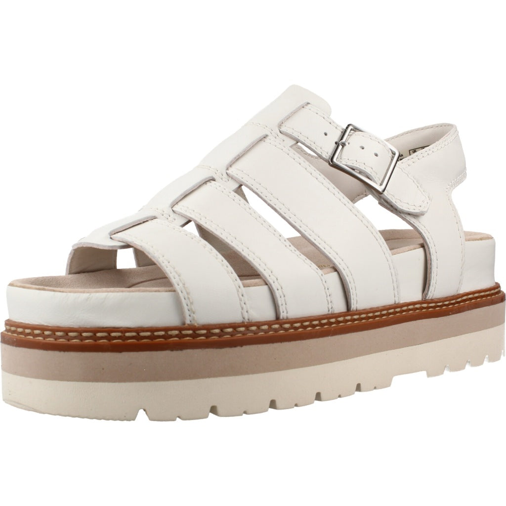 CLARKS ORIANNA TWIST en color BLANCO  (1)