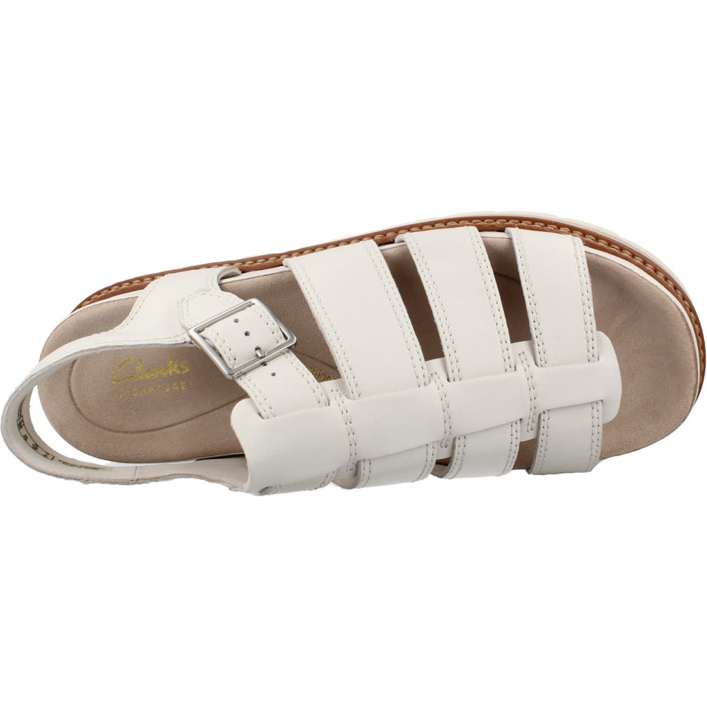 CLARKS ORIANNA TWIST en color BLANCO  (7)