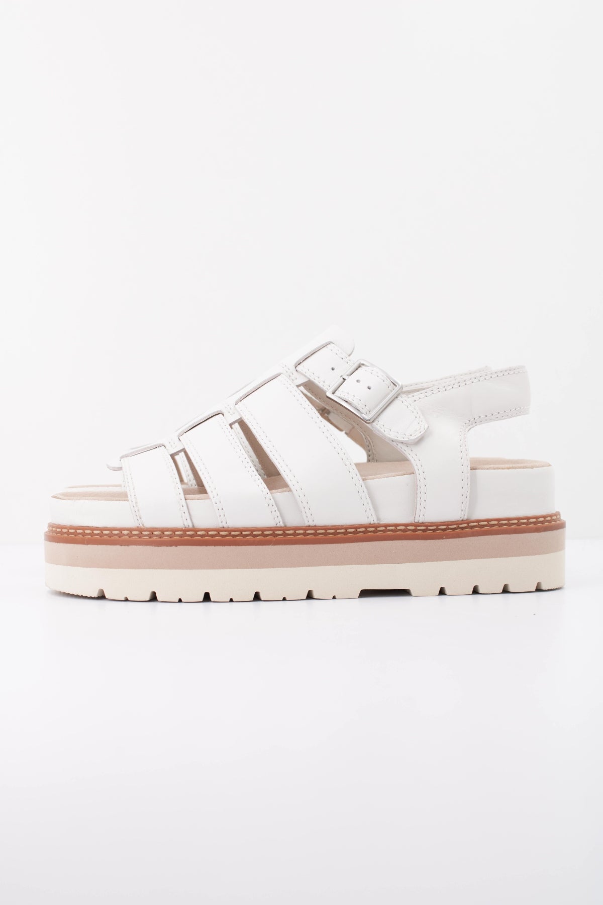 CLARKS ORIANNA TWIST en color BLANCO  (1)
