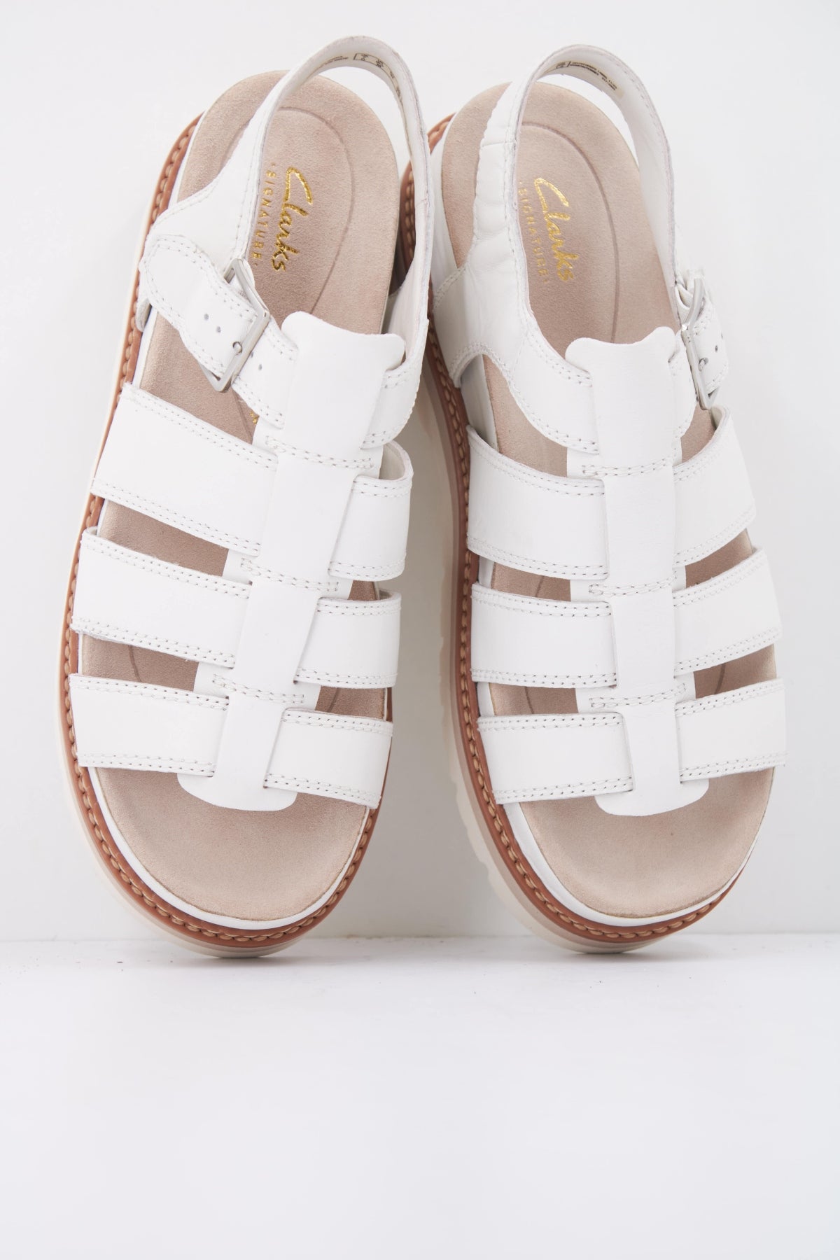 CLARKS ORIANNA TWIST en color BLANCO  (3)