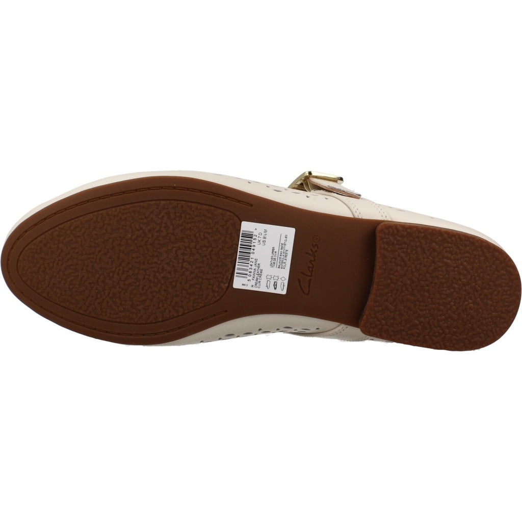 CLARKS FAWNA JANE en color BLANCO  (6)