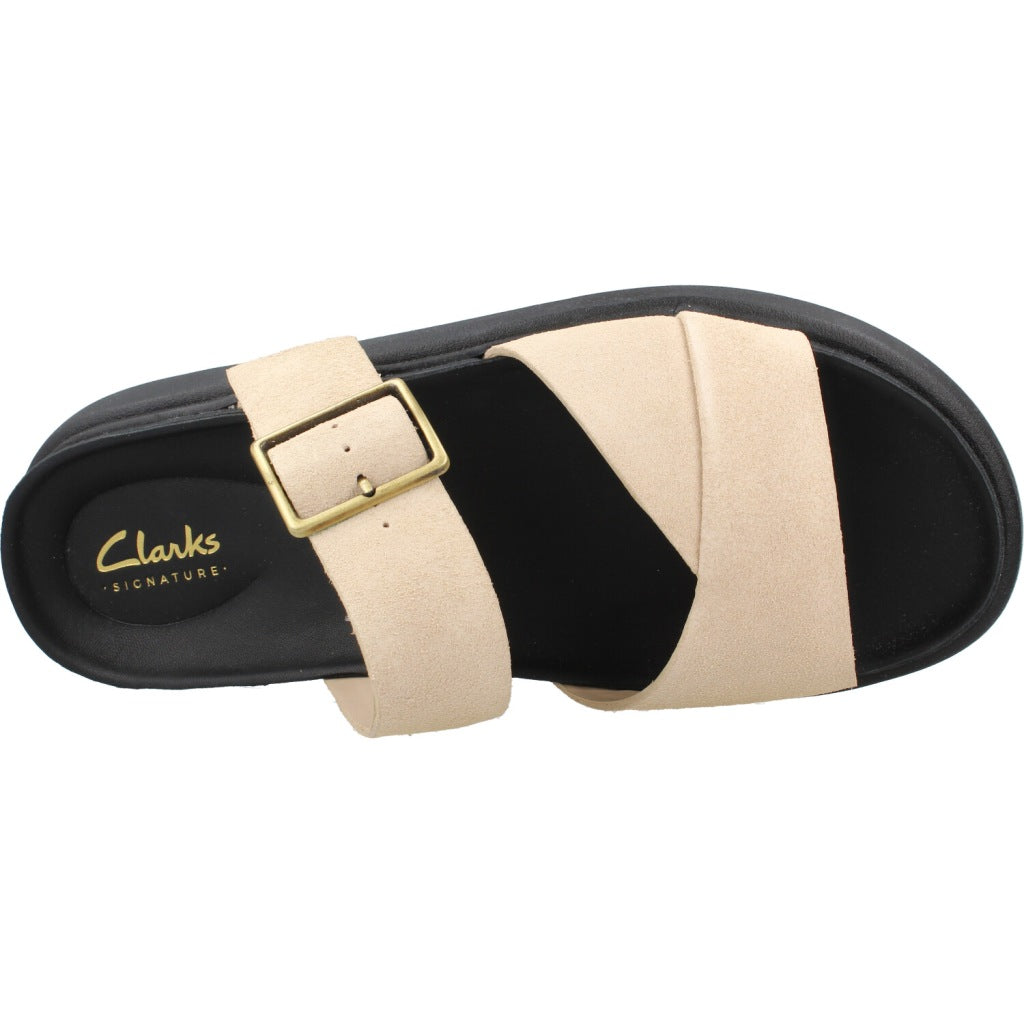 CLARKS ARISTELLA MULE en color MARRON CLARO  (7)