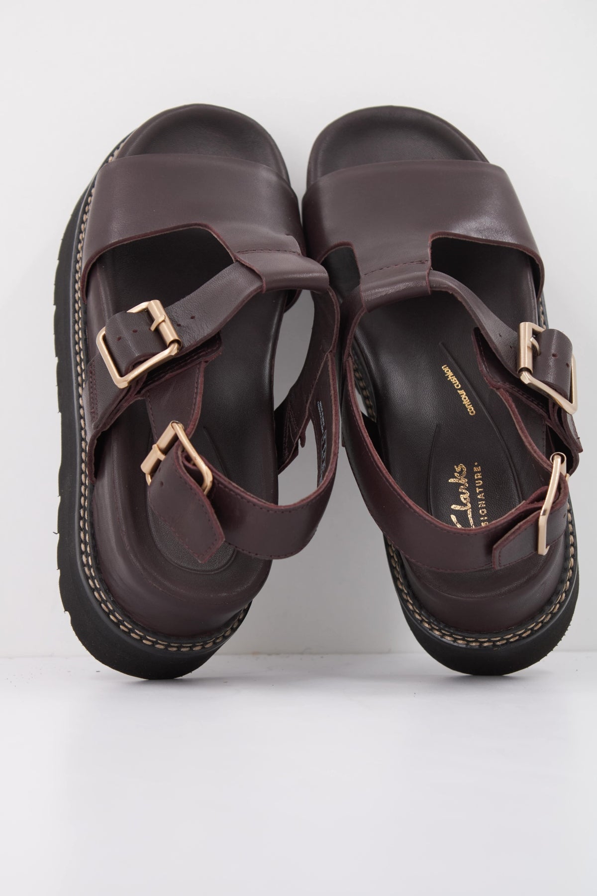 CLARKS ORIANNA SKY en color BURDEOS  (3)