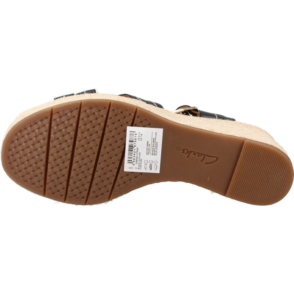 CLARKS SABINA STRAP en color NEGRO  (6)