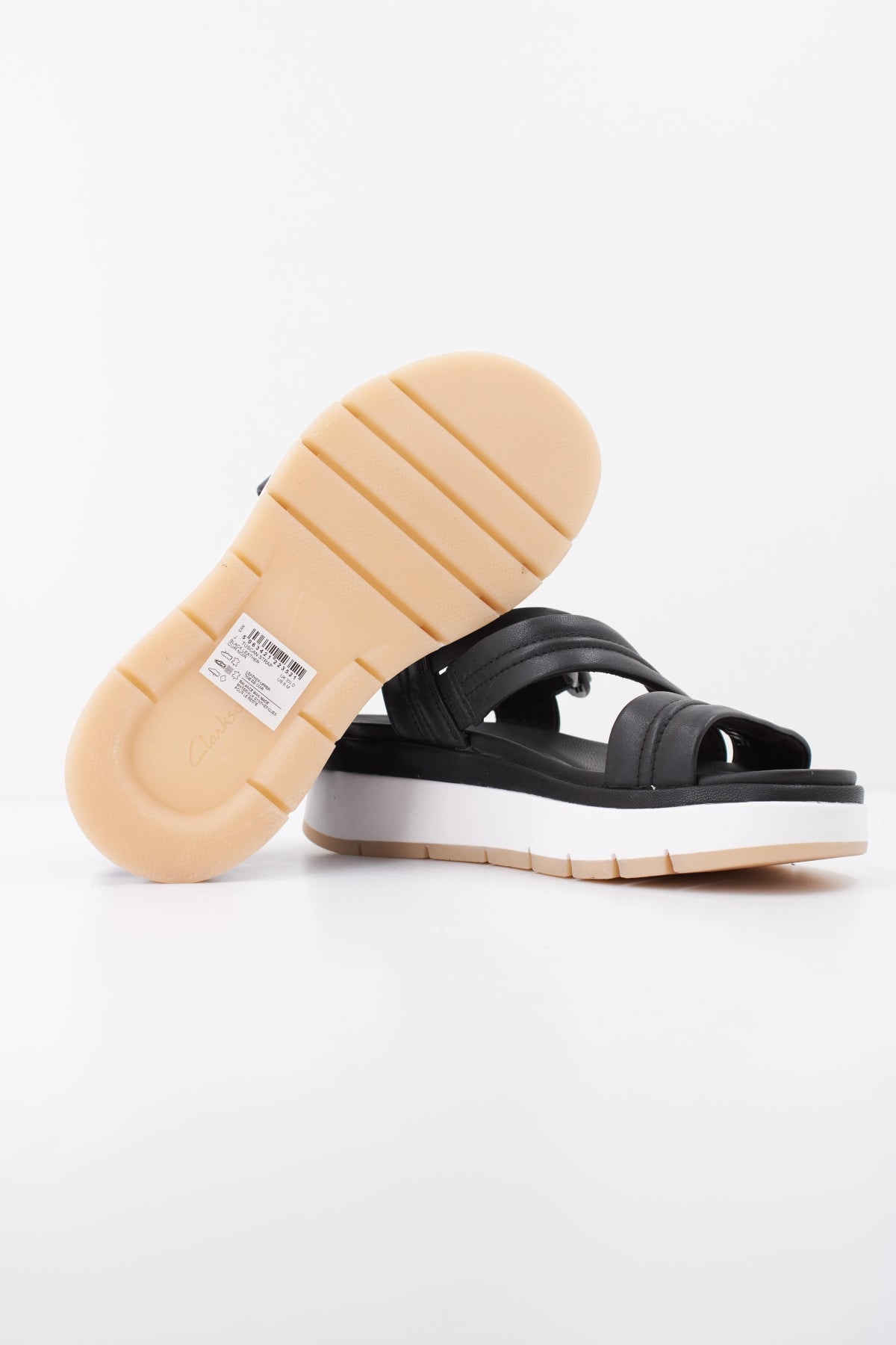 CLARKS TUSCAN STRAP en color NEGRO  (5)