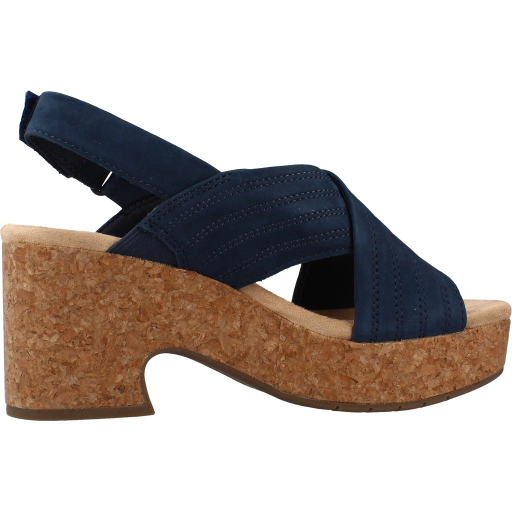 CLARKS  NERISA WEST  en color AZUL  (4)