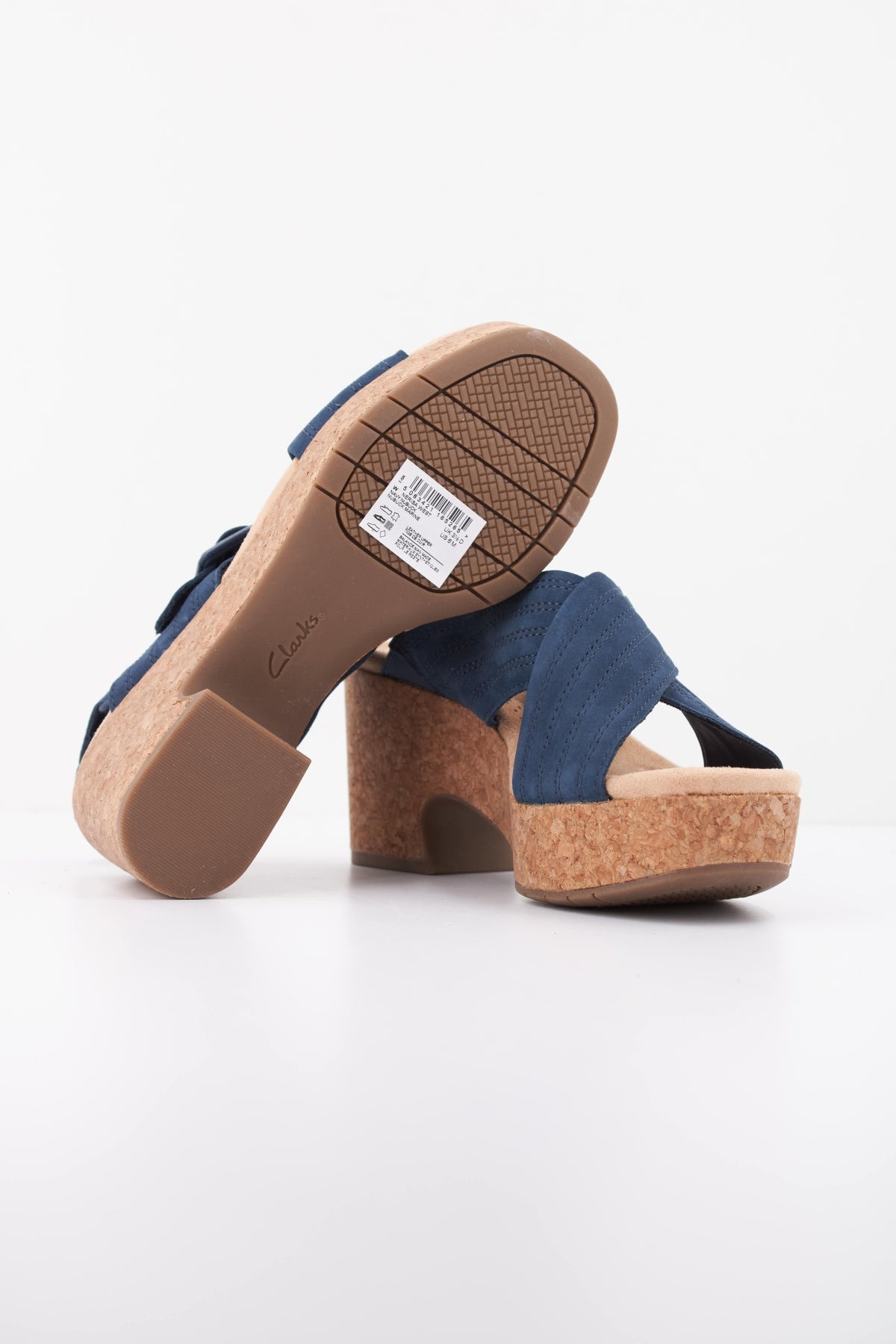 CLARKS  NERISA WEST  en color AZUL  (5)
