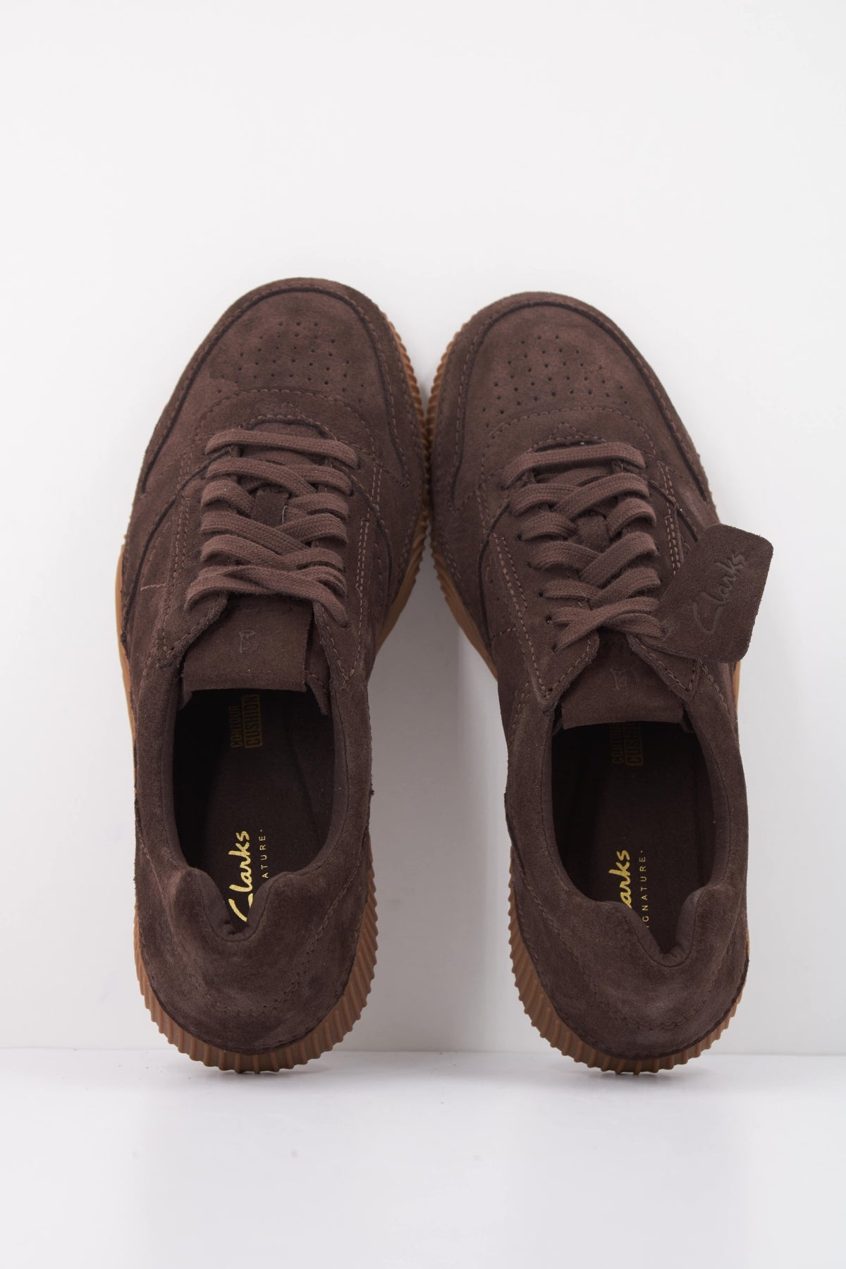 CLARKS C SHARPHAM LACE en color MARRON  (3)