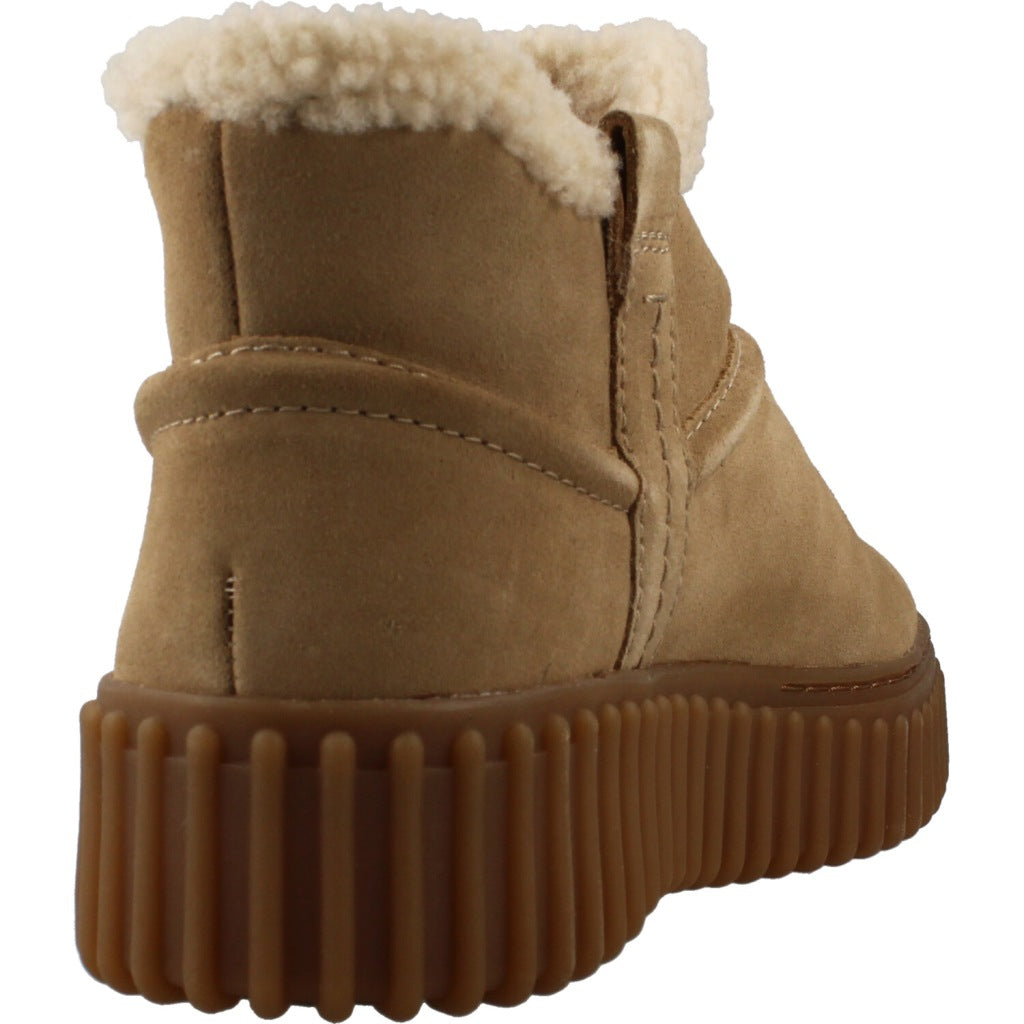 CLARKS C TORHILL WARM en color MARRON CLARO  (3)