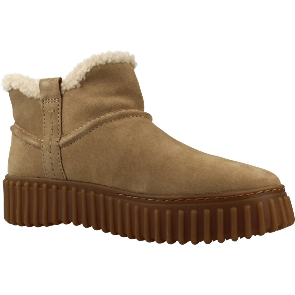 CLARKS C TORHILL WARM en color MARRON CLARO  (5)