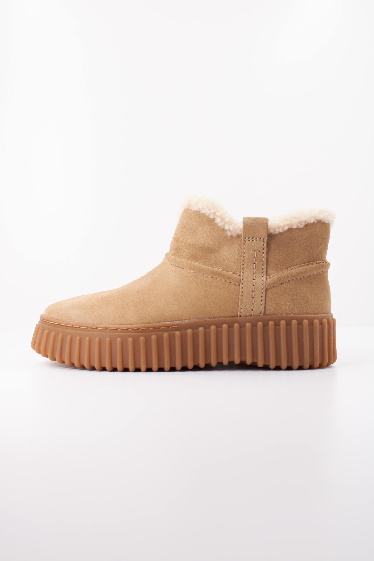 CLARKS C TORHILL WARM en color MARRON CLARO  (1)
