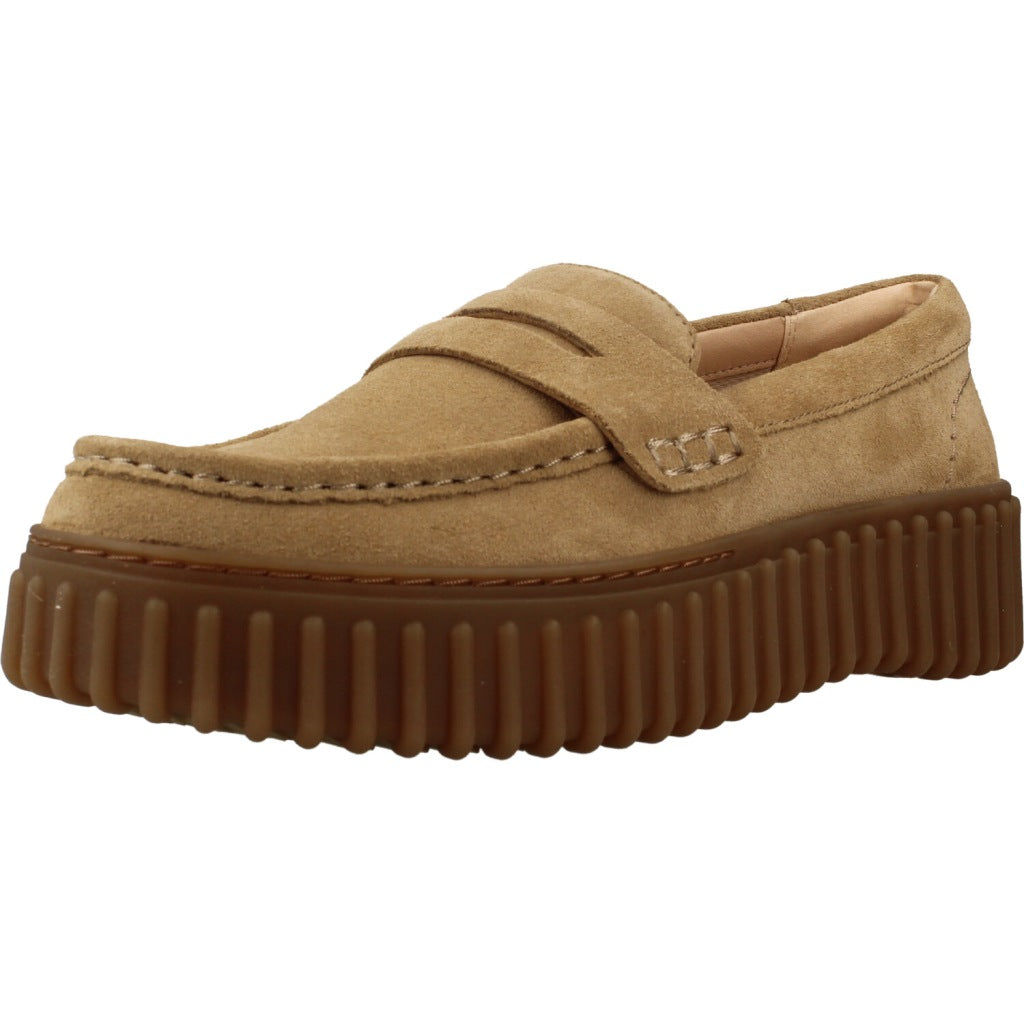 CLARKS C TORHILL PENNY en color MARRON CLARO  (1)