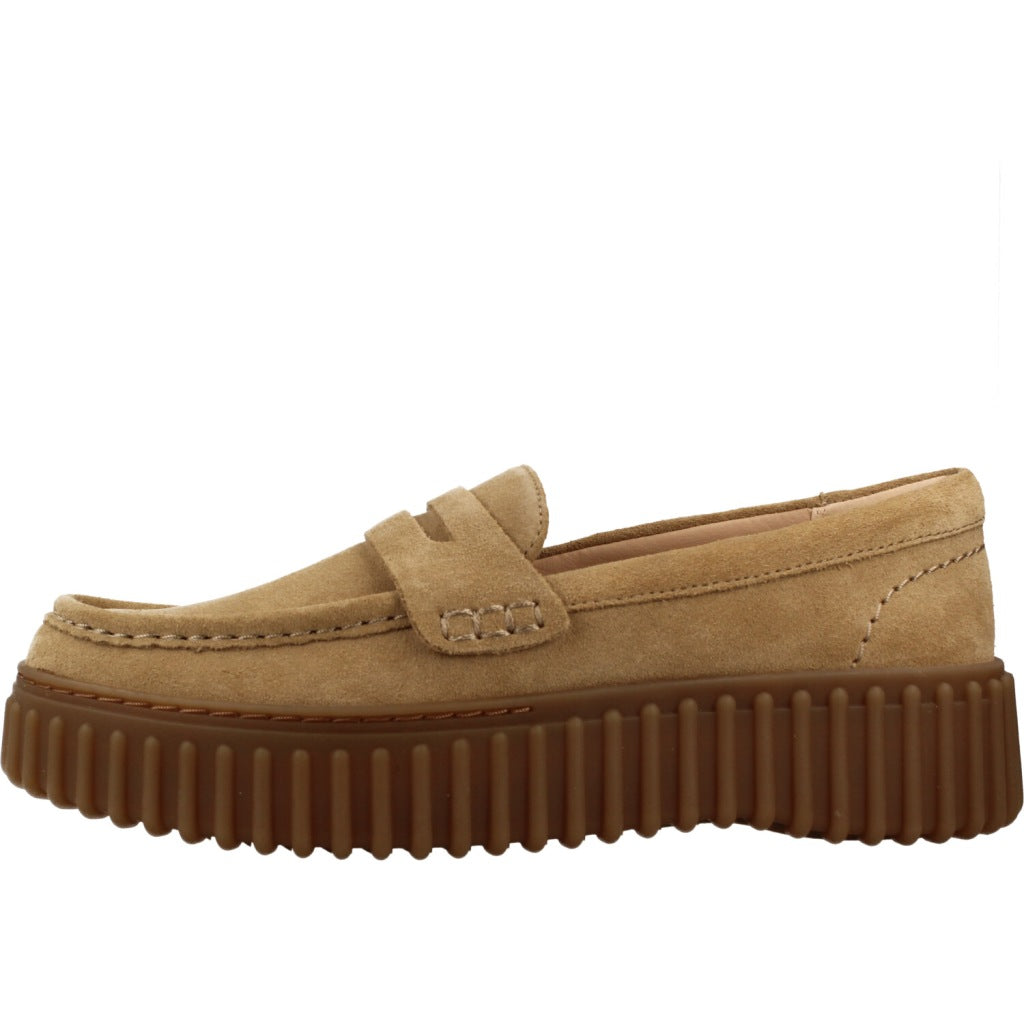 CLARKS C TORHILL PENNY en color MARRON CLARO  (2)