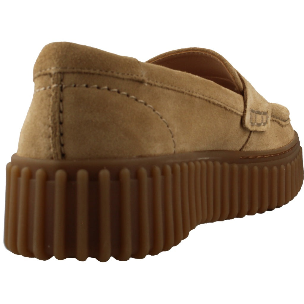 CLARKS C TORHILL PENNY en color MARRON CLARO  (3)