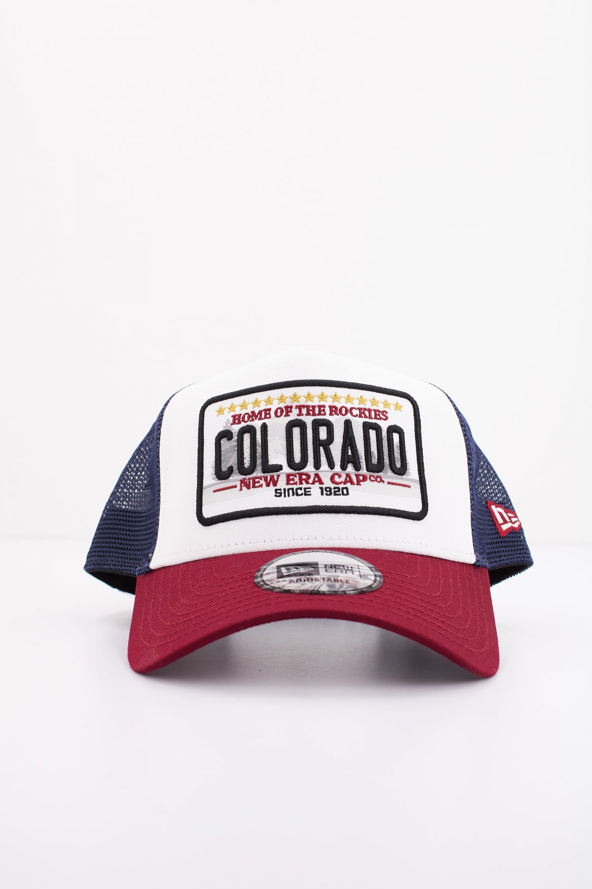 NEW ERA PATCH TRUCKER en color AZUL  (1)